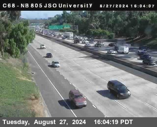 NB 805 at Landis st