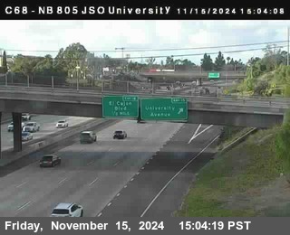 NB 805 at Landis st