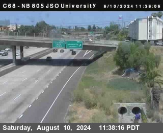 NB 805 at Landis st