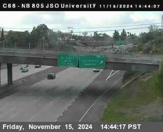 NB 805 at Landis st