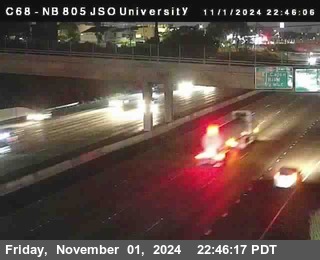 NB 805 at Landis st