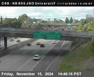 NB 805 at Landis st