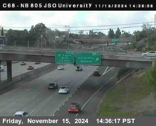 NB 805 at Landis st