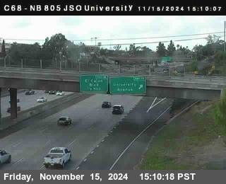 NB 805 at Landis st