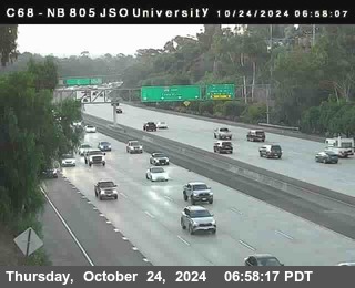 NB 805 at Landis st