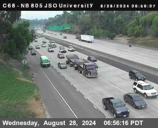 NB 805 at Landis st