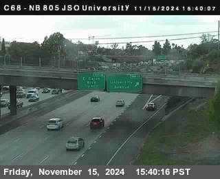 NB 805 at Landis st