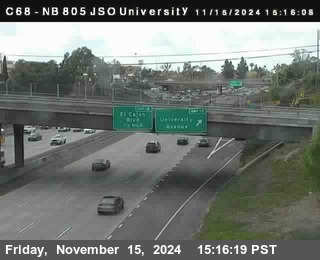 NB 805 at Landis st