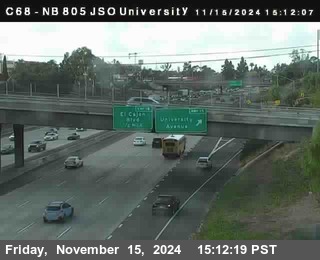 NB 805 at Landis st