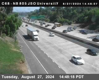 NB 805 at Landis st