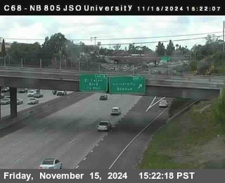 NB 805 at Landis st