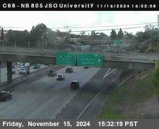 NB 805 at Landis st