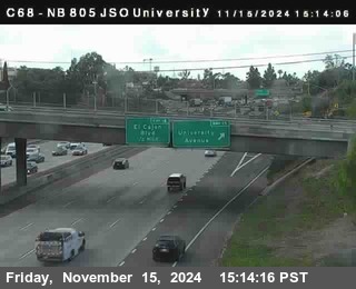 NB 805 at Landis st