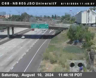 NB 805 at Landis st