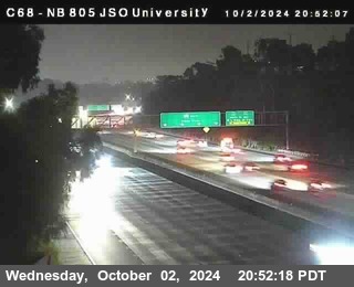 NB 805 at Landis st