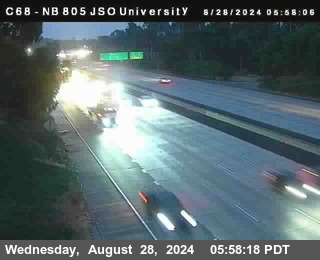 NB 805 at Landis st