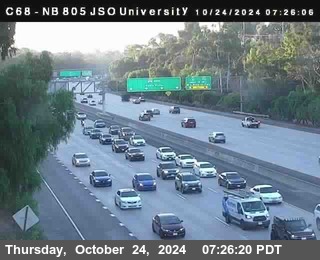 NB 805 at Landis st