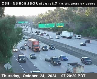 NB 805 at Landis st