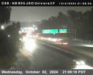 NB 805 at Landis st