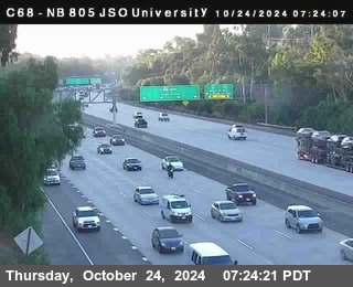 NB 805 at Landis st