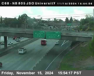 NB 805 at Landis st