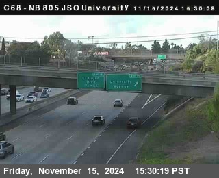 NB 805 at Landis st