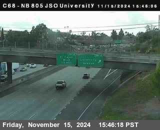 NB 805 at Landis st