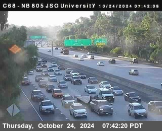 NB 805 at Landis st