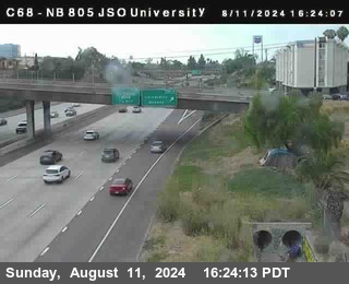 NB 805 at Landis st