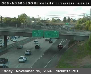 NB 805 at Landis st