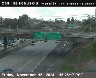 NB 805 at Landis st