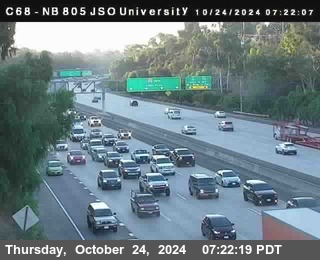 NB 805 at Landis st