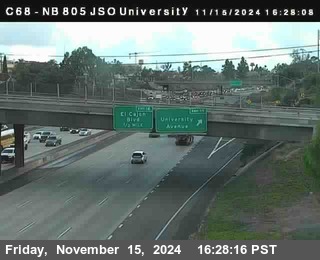 NB 805 at Landis st