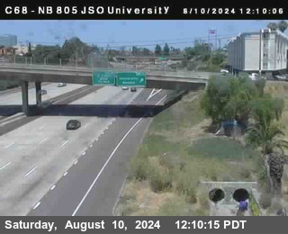 NB 805 at Landis st