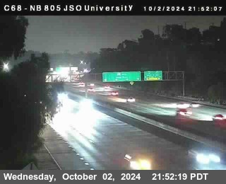 NB 805 at Landis st