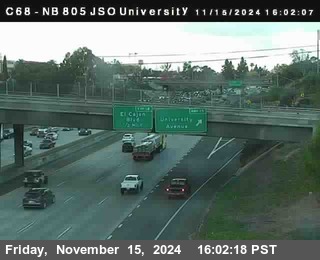 NB 805 at Landis st