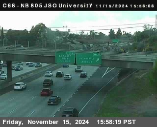 NB 805 at Landis st