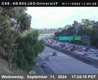 NB 805 at Landis st