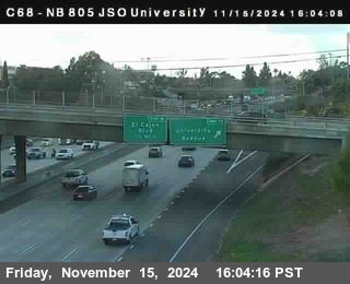 NB 805 at Landis st