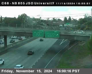 NB 805 at Landis st