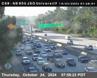 NB 805 at Landis st