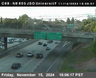 NB 805 at Landis st