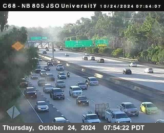 NB 805 at Landis st