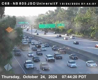 NB 805 at Landis st