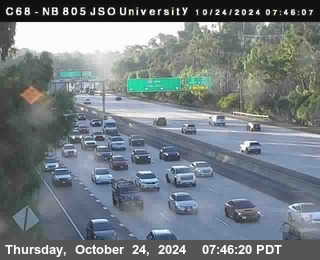 NB 805 at Landis st