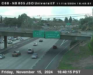 NB 805 at Landis st