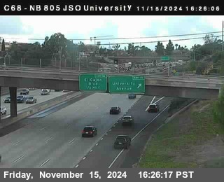 NB 805 at Landis st