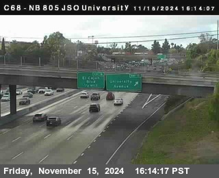 NB 805 at Landis st