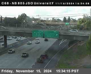 NB 805 at Landis st