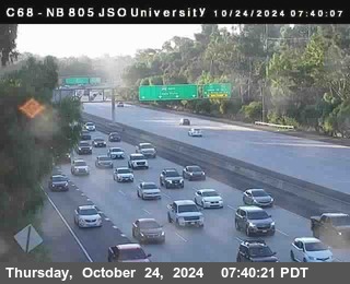 NB 805 at Landis st